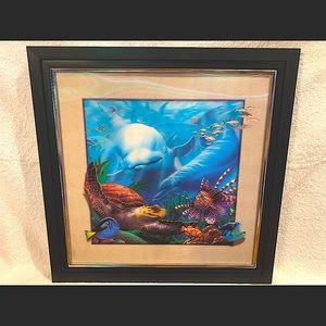 Framed 5D lenticular Picture